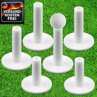 Silikon Golf Tees Set aus 3 Größen für Indoor Outdoor Training und Driving Range