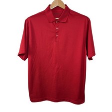 Nike Golf Polo Mens XL Red Dri-FIT Athletic Shirt 406451-648 Short Sleeve A6