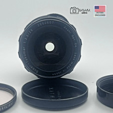 Asahi Pentax Super Takumar 28mm f/3.5 M42 MF Wide Lens Caps Filter JAPAN