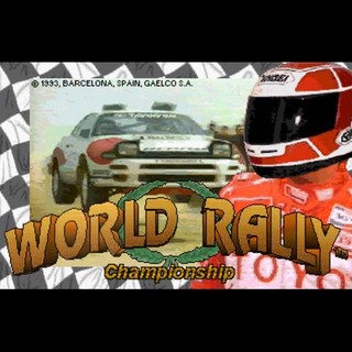 World Rally PCB (P.C.Board) Arcade #09070535