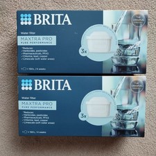 6 BRITA MAXTRA PRO Pure Performance Water Filter Cartridges