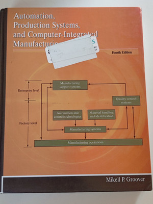 Automation, Production Systems, and Computer-Integrated Manufacturing 4th Ed