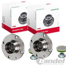 2X FAG RADLAGER-SATZ HINTEN PASSEND FÜR SEAT MII SKODA CITIGO VW LOAD UP!