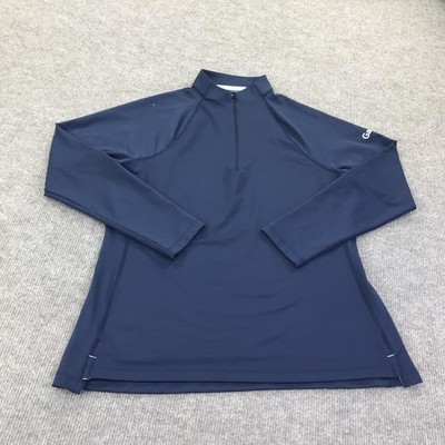Peter Millar Pullover Mens Large Blue 1/4 Zip Gartner Performance Golf Top