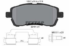 Plaquette de frein Ford KA