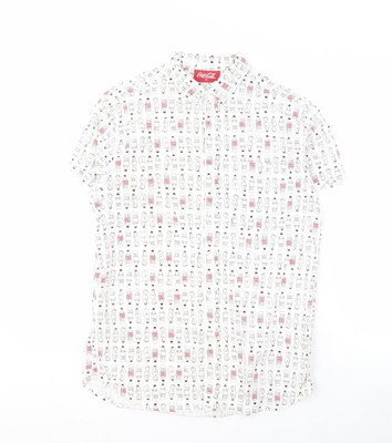 Coca-Cola Shirt Herren XS Mehrfarbig Grafik