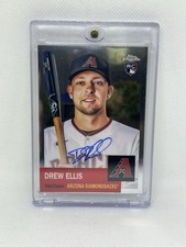 Drew Ellis 2022 Topps Chrome Platinum Rookie Base RC Auto Diamondbacks