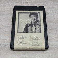 Liberace 8 Track Tape Vtg Piano Classical Instrumental Easy Listening Untested