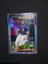 2024 Topps Chrome Nick Loftin Prism Refractor RC #183 Royals