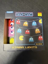 RARE-NEW-PAC MAN String Lights-Paladone