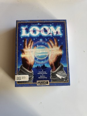 LOOM Amiga one) COMPLETE IN BOX WITH SEALED CASSETTE TAPE/3.5'' Floppy, Lucasfilm
