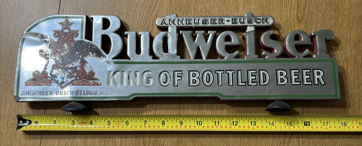 Preços baixos em Budweiser King of Beers Sign | eBay
