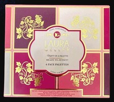 4 FACE PALETTES Laura Geller Party in a Palette Full Face Set READY TO JETSET