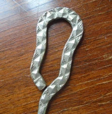 Antique Victorian Metal BUTTON HOOK Shoes / Boots Early 1900's