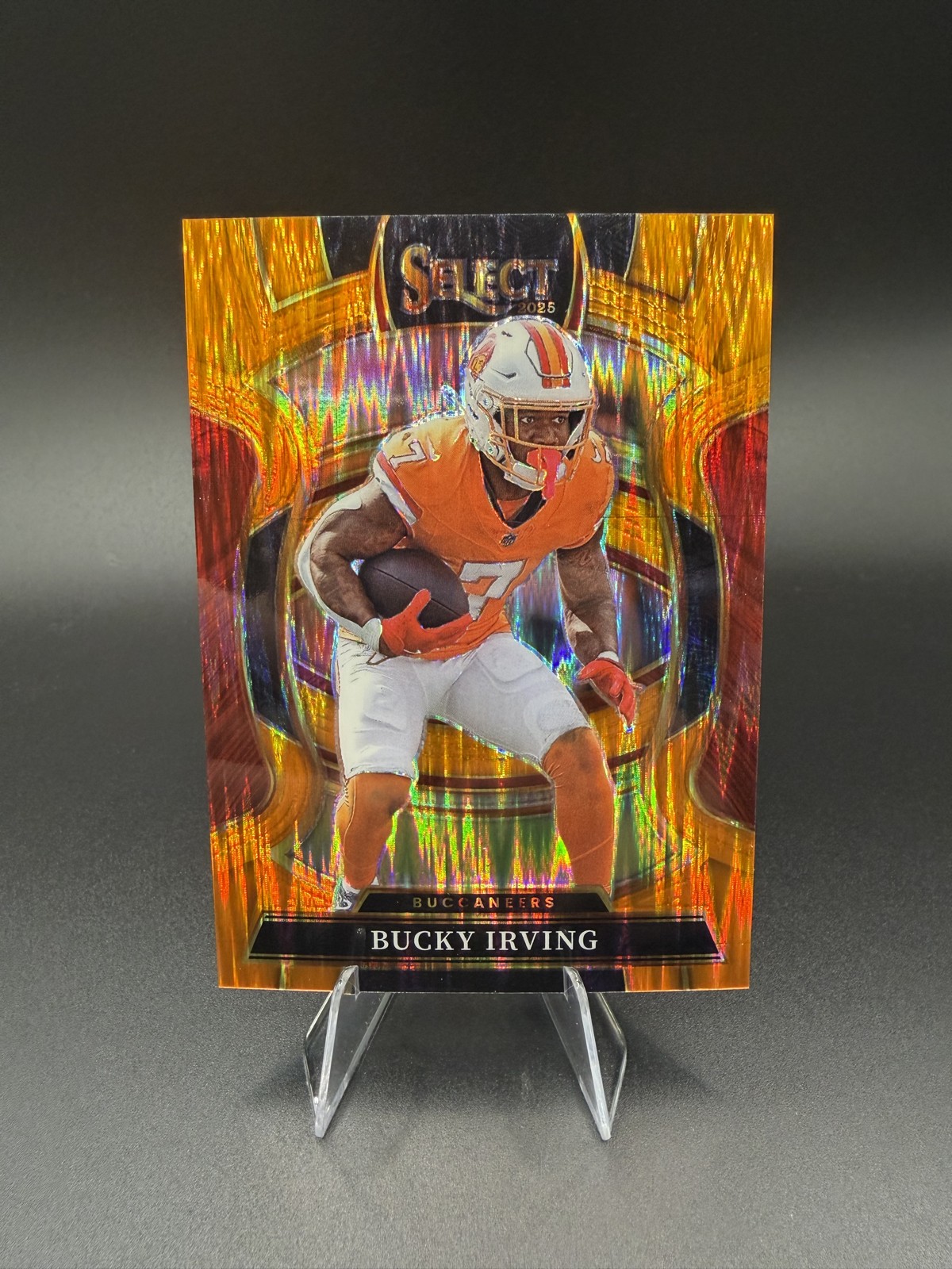 2024 Panini Select - Bucky Irving #239 Orange Shock Prizm /399 Color Match! 🔥