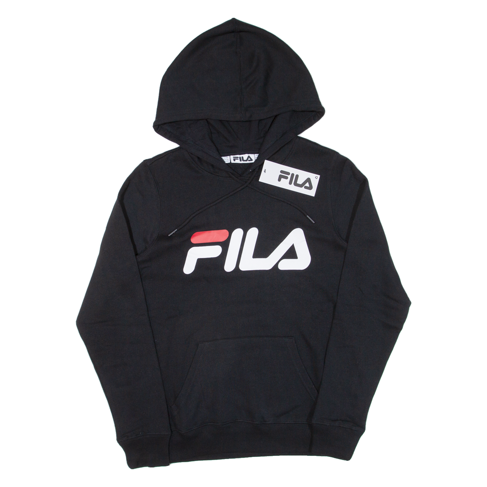 Felpa con cappuccio FILA donna nera UK 12