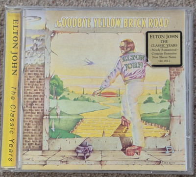 ELTON JOHN  Goodbye Yellow Brick Road CD Album  The Classic Years