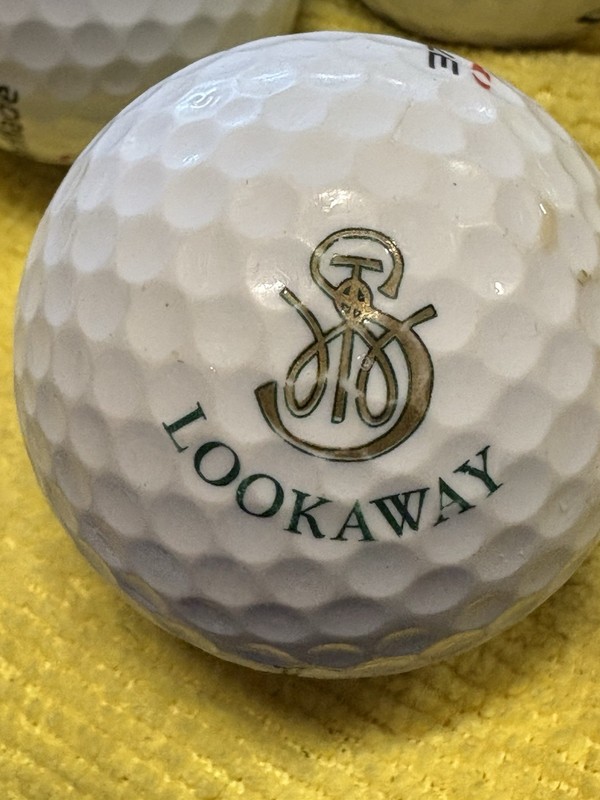 The Lookaway Golf Club Logo Golf Ball- Buckingham Pennsylvania PA