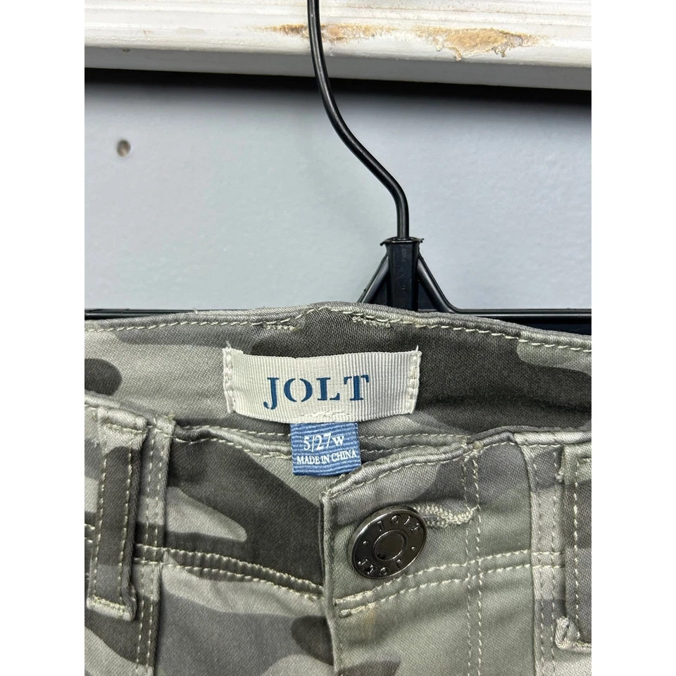 Pantalones utilitarios con estampado de camuflaje Jolt para mujer talla 5/27W informales militares Foto 4 de 4