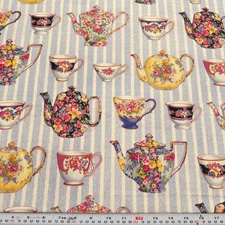 Tea Parlour by Daisy Kingdom for Springs Industries Cotton by the HALF YARD