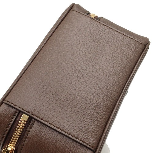 Gucci Ophidia Mini Top Handle 2WAY Brown Leather and GG Supreme Canvas 772157 - Bild 5 von 11