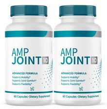 Amp Joint, Amp Joint-10 Advanced Formula Dietary Supplement 120 Capsules 2 Pack