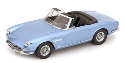 KK Scale 1/18 FERRARI 275 GTS PININFARINA SPYDER 1964 LIGHT BLUE METALLIC