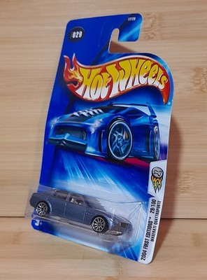 Hot Wheels Blue Long Card 2004 29/100 MASERATI QUATTROPORTE in Metallic-Blau NEU