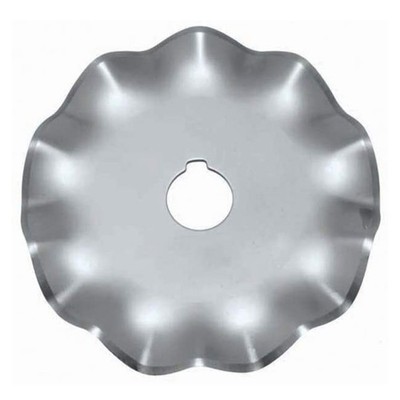 Olfa Circular Rotary Cutter Replacement Wave Scallop Blade 45mm for RTY-2, PIK-2