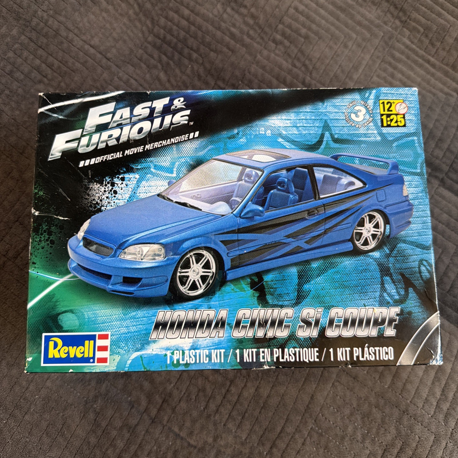 REVELL FAST & FURIOUS HONDA CIVIC Si COUPE  1:25 - Open Box 