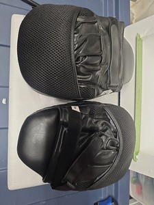 Hawk Sports Boxing Mitts Curved Punching Mitts Heavy Duty Leather