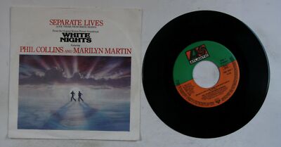 Phil Collins Separate Lives (Love Theme From White Nights) EU 7in 1985