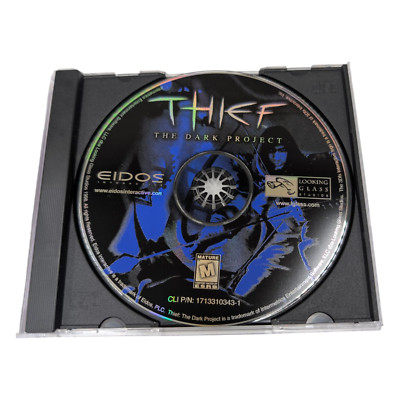 Thief The Dark Project Video Game PC CD-ROM 1998 Classic Stealth Action Game