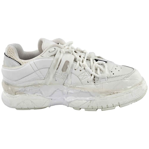 maison margiela black fusion low sneakers