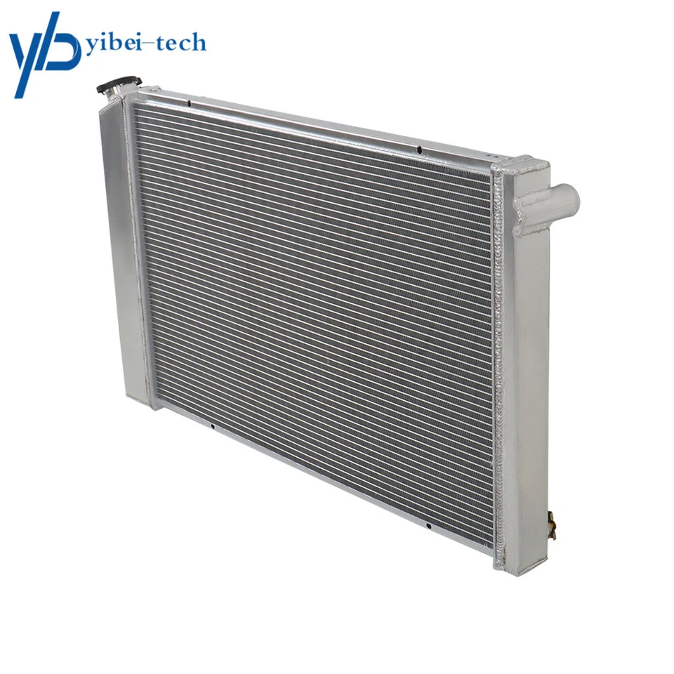 3 Rows Aluminum Radiator For Chevy GMC Truck Pickup C10 C20 C30 1973-1987 1985 - Image 2 of 4