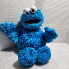 Vintage Gund Cookie Monster Sesame Street Plush Soft Toy 2002 12" Weighted