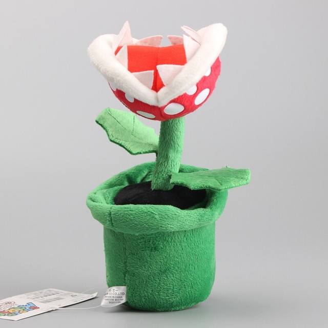 Super Mario Bros Piranha Plant Plush Stuffed Doll Toy Xmas Gift 9
