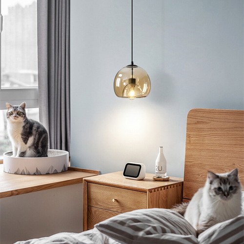 Bedroom Light Kitchen Glass Pendant Lamps Ceiling Light Home Chandelier Lighting - Picture 5 of 7