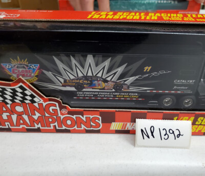Call Racing Toys RACING CHAMPIONS 1/64 SCALE #11- 'CLOSE CALL' TRANSPORTER DIECAST WITH ...