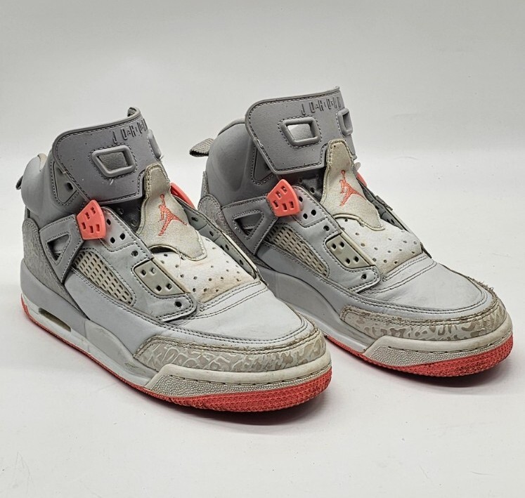 jordan spizike grey and pink
