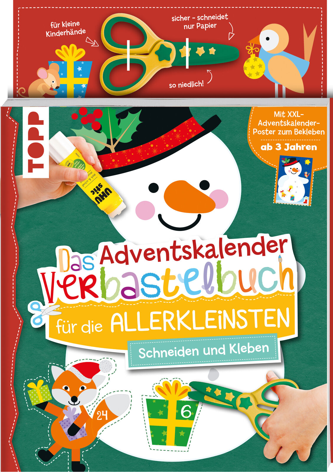 Thumbnail - Ursula Schwab / Das Adventskalender-verbastelbuch Für Die