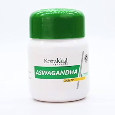 Kottakkal Ayurveda Aswagandha Tabletten Packung Mit 60 Tabletten