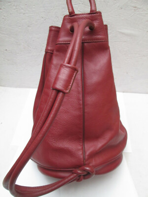 ARTHUR & ASTON grand sac à main cuir TBEG vintage bag authentique