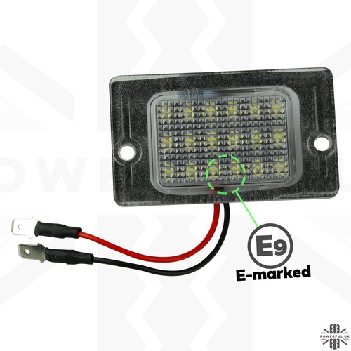 Kit de luces LED de matrícula trasera para Land Rover Discovery 1+2 bombilla de luz de licencia - Imagen 5 de 9