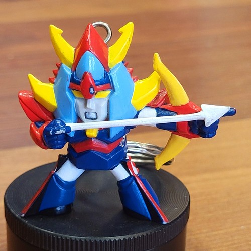 SD Super Robot REIDEEN THE BRAVE 勇者ライディーン Action Figure Key Chain Banpresto 1999 - Picture 4 of 8