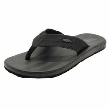 Flojos Men's Flip Flop Sandals Black Style2022 Select Size 8,9,10,11,12,13