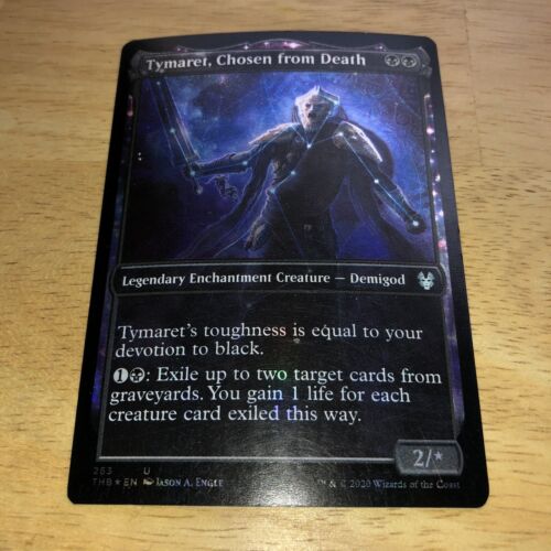 Tymaret, Chosen from Death *Foil Showcase* | MtG Theros Beyond Death THB 263 LP - Picture 1 of 2