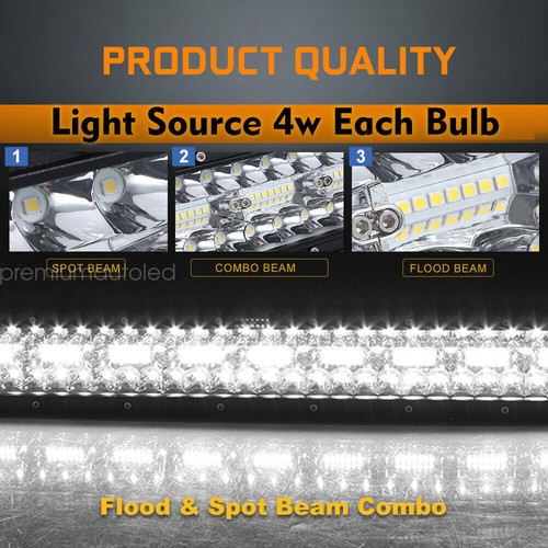 For Ford Ranger T6 T7 T8 2012-22 Roof Bummper 20/42" Led Light Bar Brackets+Wire - Picture 14 of 27