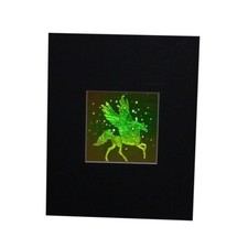 PEGASUS WITH STARS TRUE 3D Hologram Picture (MATTED), Photopolymer Type Film