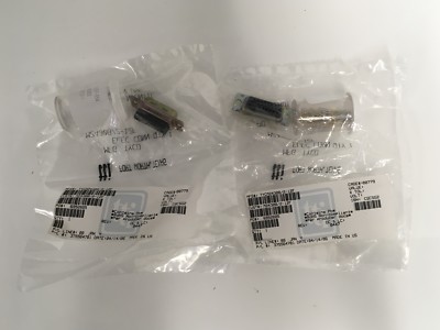 2 NEW M24308/2-12F Mil-Spec D-Sub Connector w/Pins M39029/57-354 26-Positions